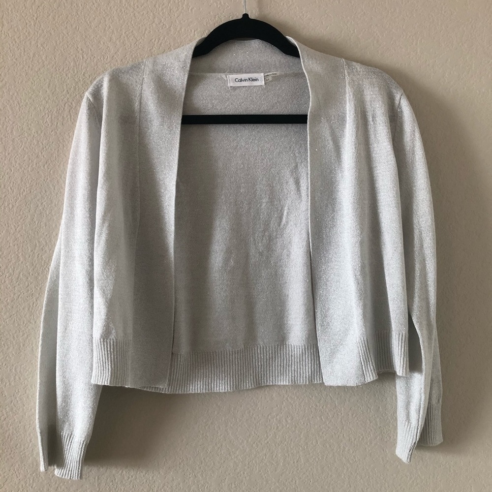 Cropped Calvin Klein Sparkle Sweater